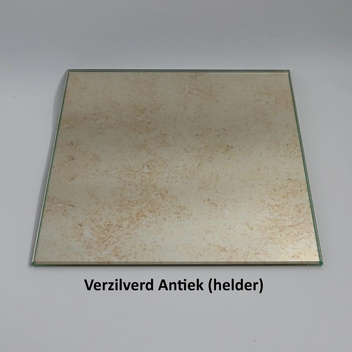 Spiegel antiek verzilverd helder sample