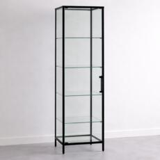 Vitrinekast van glas