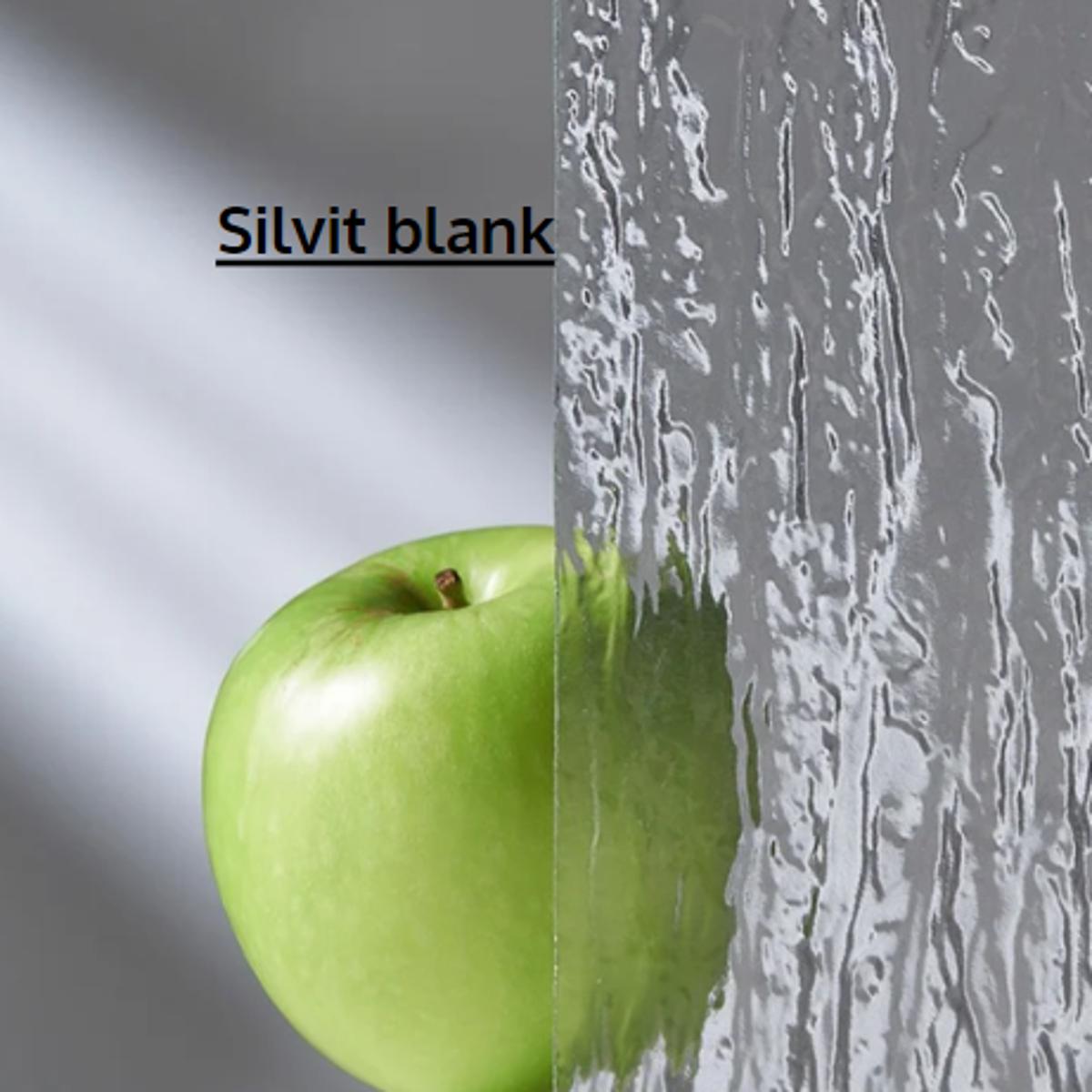 Figuurglas Silvit blank sample