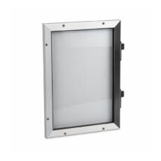 Voorzetraam met aluminium frame en glas
