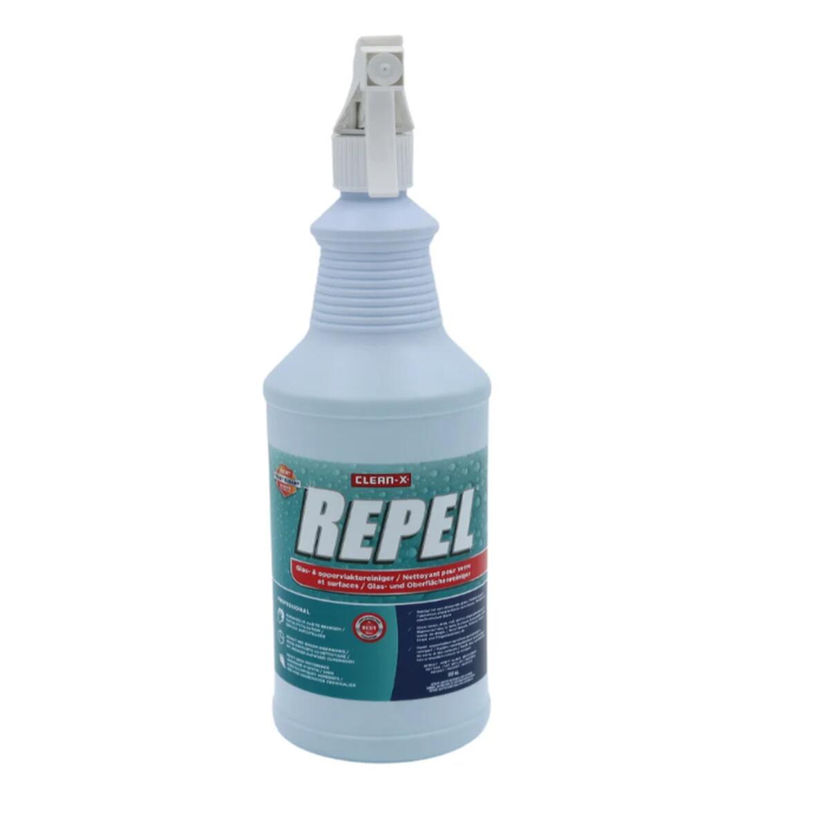 Repel glasreiniger en oppervlaktereiniger