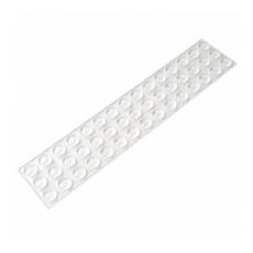 Vel met 40 stuks rubberdopjes of silicone druppels met een diameter van 8 mm en een hoogte van 2,2 mm